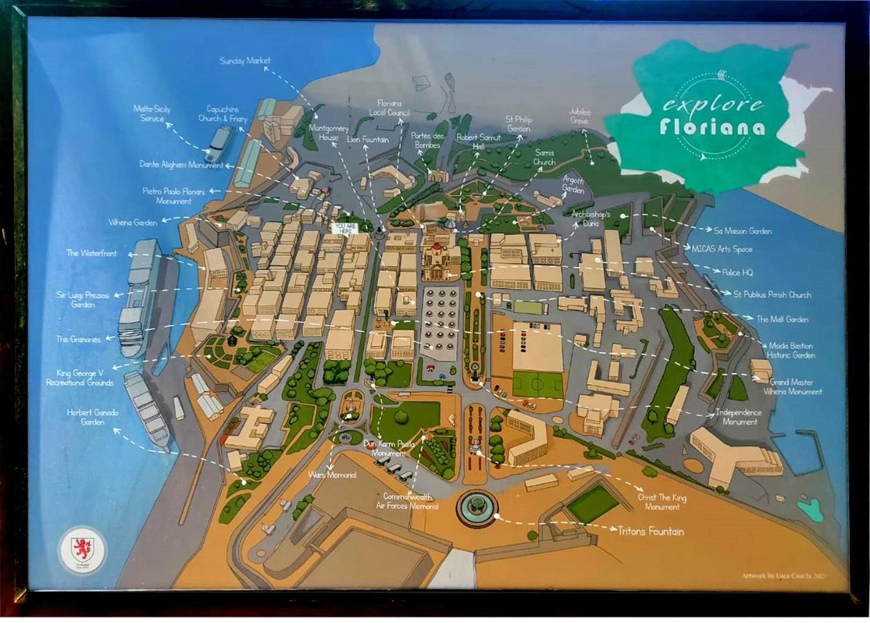 Valletta Door Il-Furjana Exteriör bild